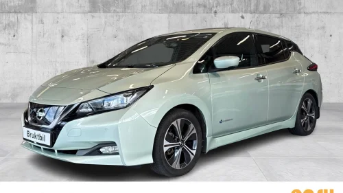 NISSAN LEAF 40kWh 40 kWh/SOH-test/360Kam/Keyless/Cruise/Navigasjon +++