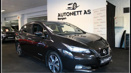 NISSAN LEAF 40kWh TEKNA,SKINN,V-PUMPE,BOSE,SERVICE/EU NÅ,EU-OK TIL 2028!