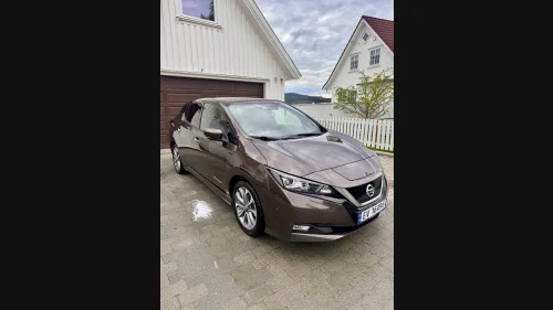 NISSAN LEAF 40kWh 40kWh Tekna- Ny EU og service – Meget god batterihelse