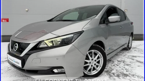 NISSAN Leaf 40kWh 40KWH 360KAMERA,ACC,NAVI,TLF,DAB+,VARME RATT,KEYLESS