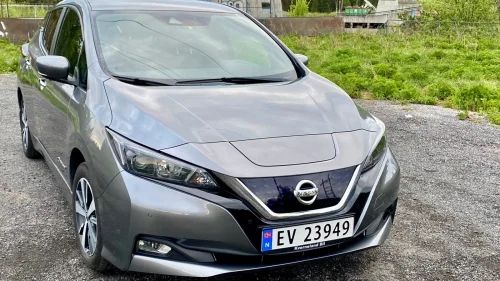 NISSAN Leaf 40kWh NORSK BIL+ACC+360CAM+NAVI+E-PEDAL