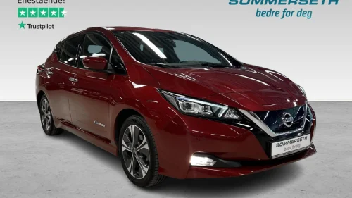 NISSAN Leaf 40kWh 360 kamera/Varme i ratt/Keyless/Bose +++
