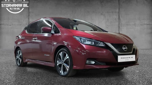 NISSAN Leaf 40kWh 40kWh 150HK AUT/Cruise/Navi/Park.S/Rygge.K/EL.S/DAB+/++