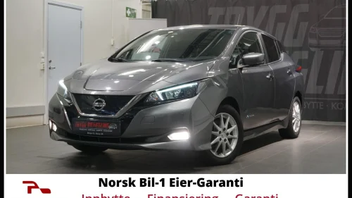 NISSAN Leaf 40kWh 40kWh Zero Emission 270km WLTP-Norsk Bil-1 Eier-Garanti
