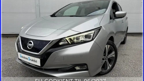 NISSAN Leaf 40kWh 40kWh,DELSKINN,360KAMERA,ACC,NAVI,TLF,DAB+,VARME RATT