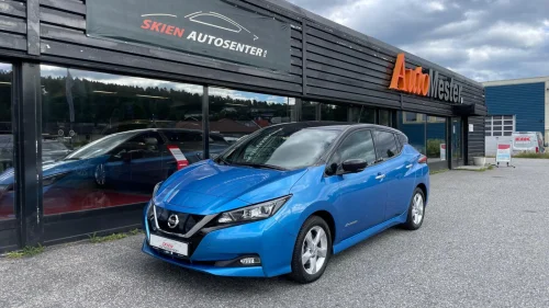 NISSAN Leaf 40kWh Tekna 40kWh.BOSE,Ryggekam,Isofix,Navi,Cruise,Klima,DAB+