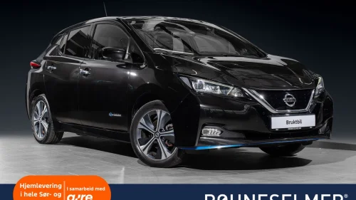 NISSAN Leaf 62kWh |Topputstyrt|Stort batteri| 1 eier|helskinn|EU Des 27|
