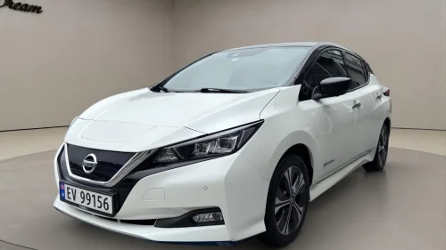 NISSAN Leaf 62kWh 62kWh- TEKNA MED ALT UTSTYR, 2 FARGET SORT OG HVIT