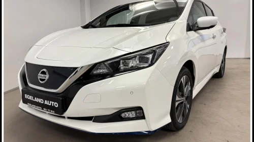NISSAN Leaf 62kWh 62kWh 385Km Rekkevidde 360* ACC Keyless EU ok 09/2027++