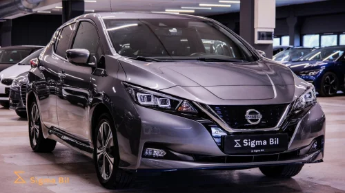 NISSAN Leaf 62kWh 62kWh 218HK ACC CarPlay 360 Keyless Dab Navi EU-10/26++