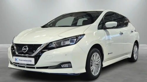 NISSAN Leaf 62kWh Topputstyrt/Ny service/Bose/Skinn/ACC/L-klar