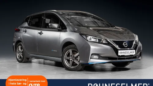 NISSAN Leaf 62kWh 62kWt Tekna|Forvarming|Bose|Skinn|360Kam|App|RattVarme+