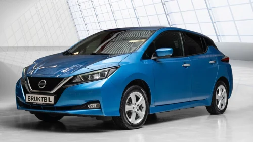 NISSAN Leaf 62kWh 62kWh e+ N-Connecta Pent holdt bil med sykkelfeste