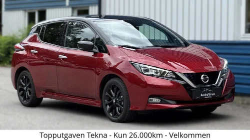 NISSAN Leaf 40kWh 40kWh TEKNA ProPilot Bose ACC 360*kamera CarPlay Navi++