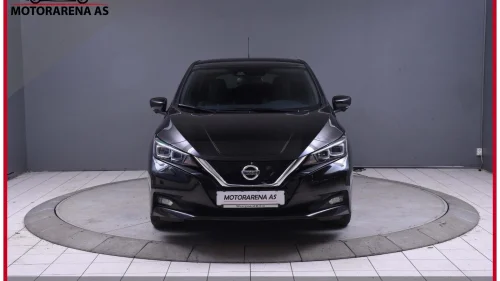 NISSAN Leaf 40kWh 40kWh/R-KAMERA 360/DAB+/SORT METALIC/MØRKE RUTE/LAV/KM/