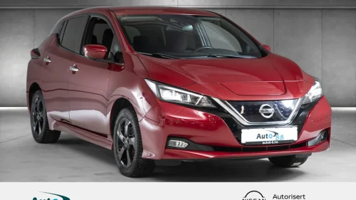 NISSAN LEAF 62kWh / VARMEPUMPE / NY.SERVICE / 360* KAM / ++!
