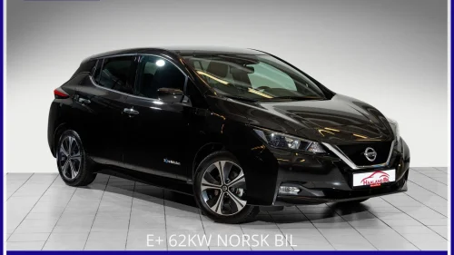 NISSAN LEAF 62kWh 62KW E+ N-CONNECTA NORSK BIL 200 000 KM GARANTI