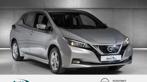 NISSAN LEAF 40kWh / LAV KM / DAB+ / VELHOLDT / VARMEPUMPE / ++!