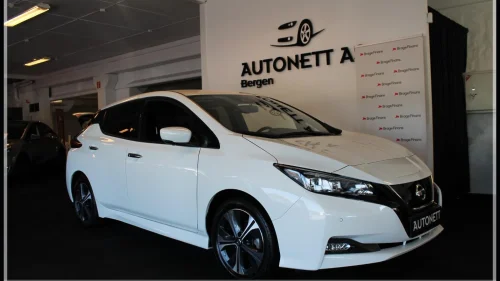 NISSAN Leaf 40kWh N-CONNECTA,V-PUMPE,360KAM,DAB+,2 SETT HJUL,KUN16.000KM!