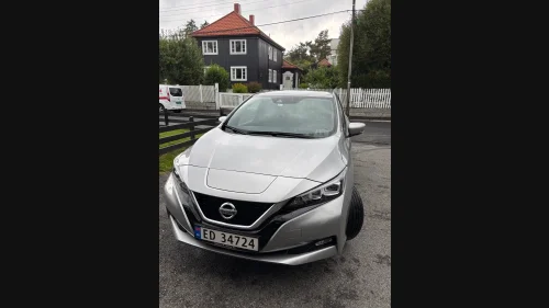 NISSAN LEAF 62kWh 62KW 215HK TEKNA NAVI KLIM SKINN RYGGEKAMERA