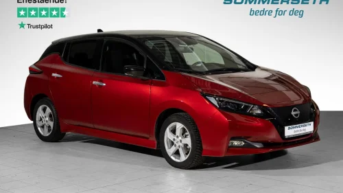 NISSAN LEAF 40kWh Varme i ratt/360kamera/DAB+