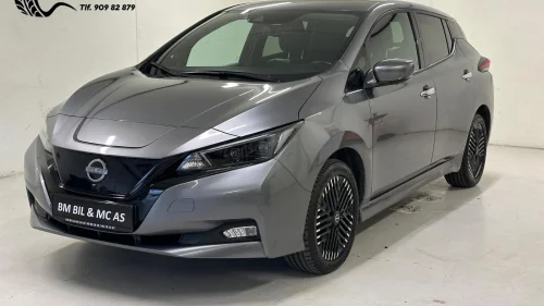 NISSAN LEAF 62kWh e+ 59kWh N-218HK-389KM-Connecta-Del skinn-Navi-Kamera