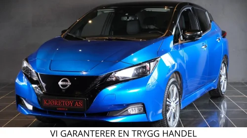 NISSAN LEAF 62kWh 62kWh N-Connecta 385km/App/Adaptiv/Garanti/Norsk