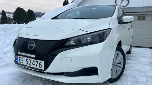 NISSAN LEAF 40kWh Leaf 39 KW Lav km, 1 eiers bil Ledbar mørkeruter