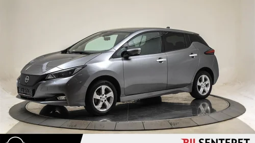 NISSAN LEAF 62kWh 62 KWT e+ Tekna Skinn, Navi, 360 kamera