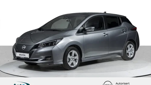 NISSAN LEAF 40kWh 39kWt 150hk TEKNA | Skinn og full pakke!