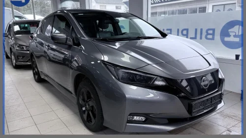 NISSAN LEAF 62kWh 62kWh 385KM WLTP/NAVIGASJON/360KAMERA/VARMERATT/ACC++