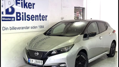 NISSAN LEAF 62kWh 62kWh/N-Connecta/360Kam/Rattvarme/Navi/395Km Rekkevidde