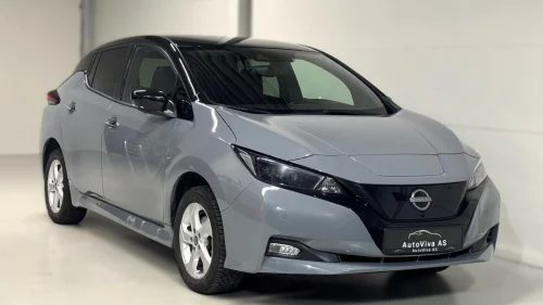 NISSAN LEAF 62kWh e+ N-Connecta 395km wltp rattvarm kamera serviceavtale