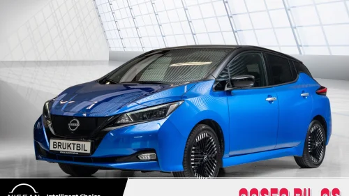 NISSAN LEAF 40kWh 39kWh Tekna m/ny service og råtøff fargekombo!