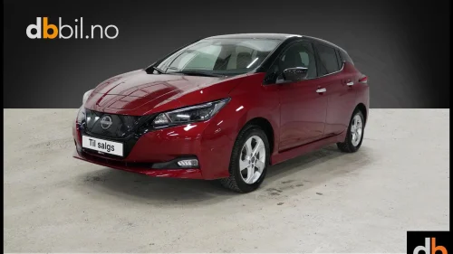 NISSAN LEAF 62kWh 62kWh 396 km Rekkevidde | Bose | Skinn | Navi | Tekna |