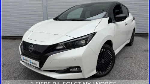 NISSAN LEAF 62kWh e+ 62kWh,ACC,360KAMERA,NAVI,DELSKINN,V-RATT,CARPLAY,LED