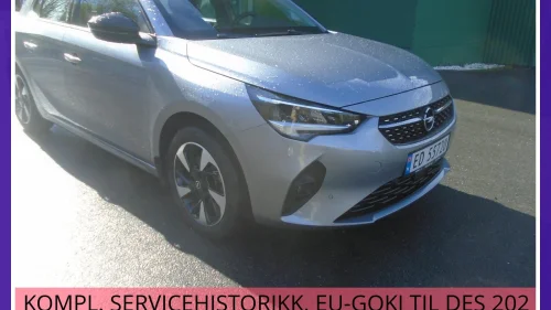 OPEL CORSA 136 HK 336 KM ELEGANCE, NYBILGARANTI, RYGGEKAMERA, PEN