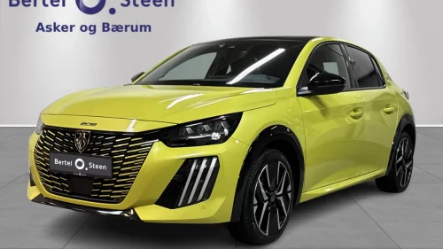 PEUGEOT 208 GT 136hk | ADAPTIV CRUSIE, PANROAMA, CARPLAY, KAMERA++