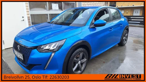 PEUGEOT 208 El.Bil.335KM i R.V.Klima,Cruise,Aluf.DAB,R-kamera,LavKM
