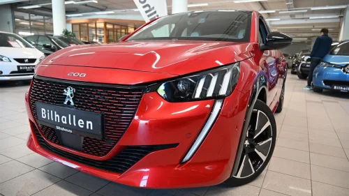PEUGEOT 208 Elektrisk GT-Line m/Panorama/CarPlay/Kamera/Lav km ++