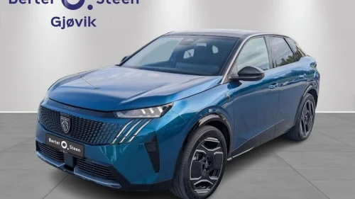 PEUGEOT 3008 GT / Skinn/Massasje/Panorama /hengerfeste