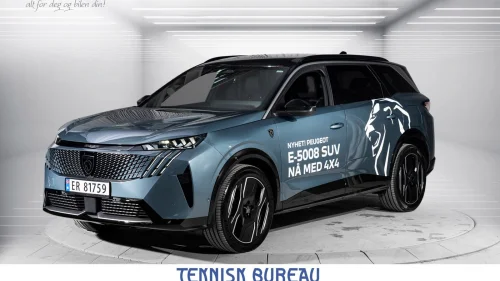 PEUGEOT 5008 GT Executive 4x4, Skinn, Massasje, ACC, H. Feste, Demo