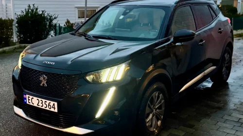 PEUGEOT 2008 GT LINE 322WLTP/LED/NORSK/KAMERA/ACC/NAVI/DELSKINN/