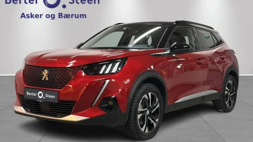 PEUGEOT 2008 GT-Pack 136hk | ADAPTIV CRUISE, CARPLAY, KAMERA, NAVI+