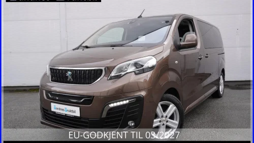 PEUGEOT EXPERT TRAVELLER 6-SETER AUT SKYVEDØRER,PANO,MASSAGE,SKINN,HUD,NAVI,LED