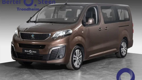 PEUGEOT EXPERT TRAVELLER 50kWh | 8 S | Skinn | Panorama | El. skyvedører |Finans