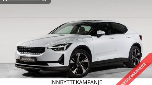 POLESTAR 2 LongRange AWD/Pluspakke/S+V Hjul/Varmepumpe/Norsk++