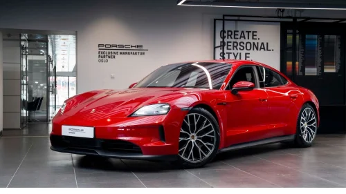 PORSCHE Taycan PBP HD-Matrix | Pepita | Comfort Access  ++