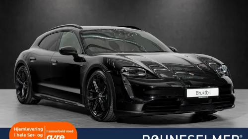 PORSCHE Taycan 4 Cross Turismo 4x4 |Pasm|Pano|Skinn|Bose|Norsk|Kam|Navi+