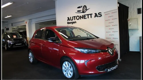 RENAULT ZOE 41KW,300KM WLTP,NAVI,KAMERA,EU-OK TIL FEBRUAR 2027!